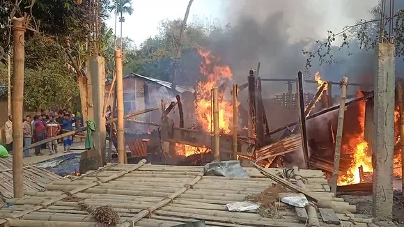 Fire Breaks Out In Jorhat, 3 Injured