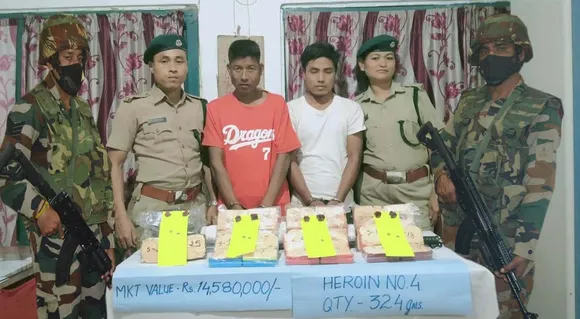 Heroin Worth Rs 1.46 Crore Seized In Mizoram, 2 Arrested