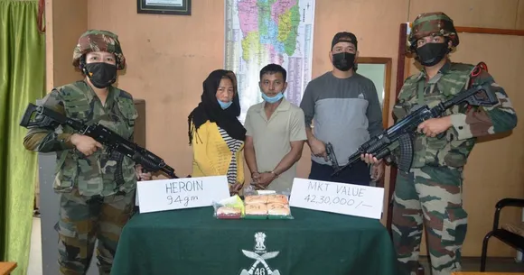 Heroin Worth ₹ 42.3 Lakh Seized In Mizoram, 2 Held Including Woman
