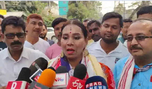 Election 2021: AGP Candidate Kalpana Patowary Files Nomination