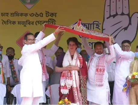 BJP Destroyed Assam in 5 Years: Priyanka Gandhi