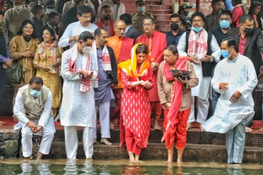 Priyanka Gandhi Arrives In Guwahati, Visits Kamakhya | In Pictures