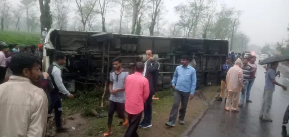 30 Injured In Digboi Bus Accident