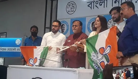 Bengal Polls: Actor Couple Neel-Trina Bhattacharya Join TMC
