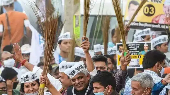 AAP Sweeps MCD Bypolls With 4 Seats, BJP Reduced To Zero