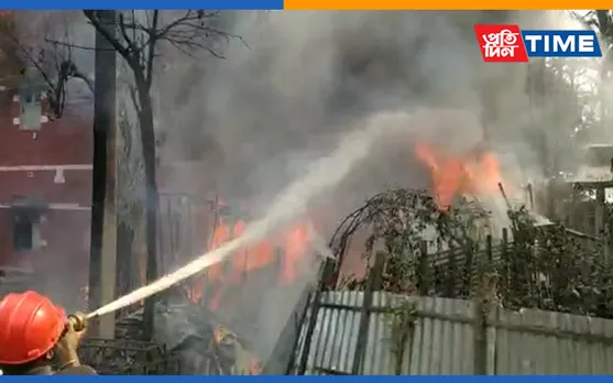 Guwahati: Fire At Pandu Rest Camp