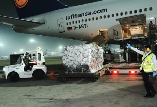 First Consignment Of Medical Supplies From UK Reaches India