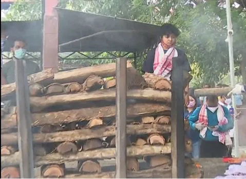 Last Rites of Bhitali Das Performed at Nabagraha