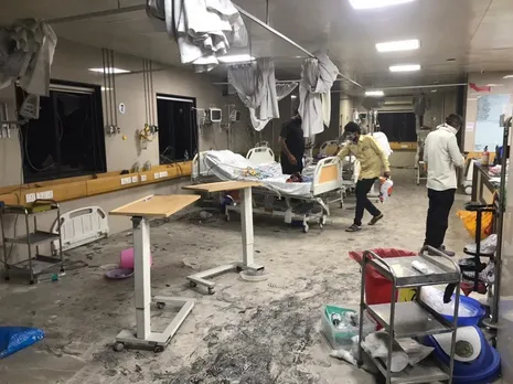 Gujarat: 4 COVID Patients Die After Fire Breaks Out In Hospital