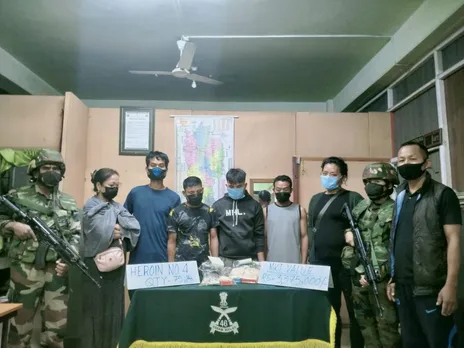 Heroin Worth ₹ 33 Lakh Seized In Aizwal, 5 Held