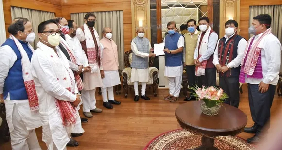 CM-Designate HBS Meets Guv To Stake Claim For Govt Formation
