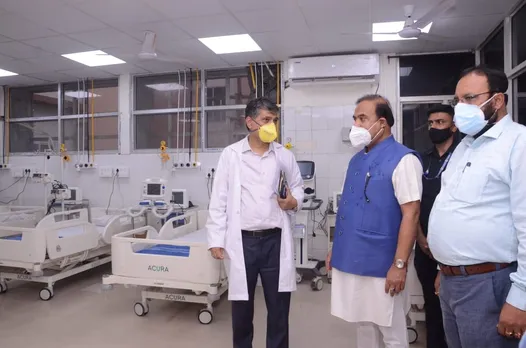 New ICU With 28 Beds For COVID -ve Patients At GMCH