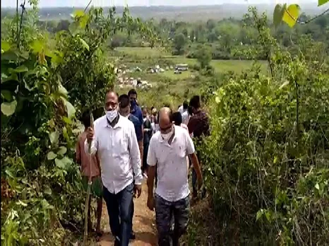 Parimal Suklabaidya Visits Bamuni Hills To Take Stock of Elephants Death