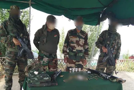 Militant Hideout Busted In Manipur Jungle