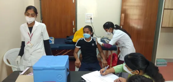 Hima Das Gets First Shot Of Covid Vaccine