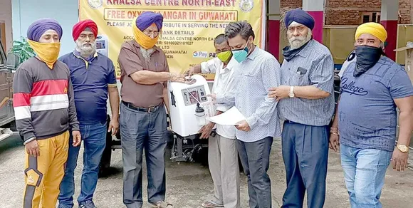 Khalsa Centre In Guwahati Starts ‘Free Oxygen Langar’