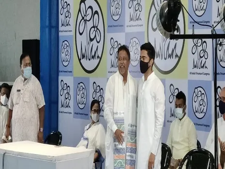 Bengal: Former BJP Vice Prez Mukul Roy, Son Rejoin TMC
