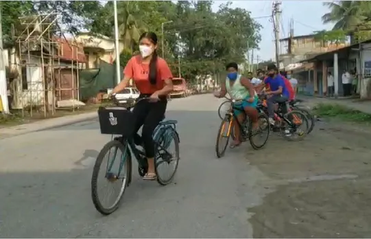 Assam celebrates World Bicycle Day following COVID protocols