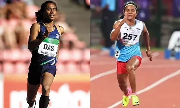 Hima Das, Dutee Chand Set New National Record In Indian Grand Prix 4