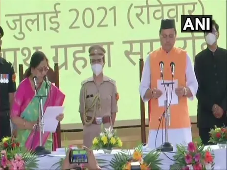 Pushkar Singh Dhami Sworn In As 11th CM Of Uttarakhand