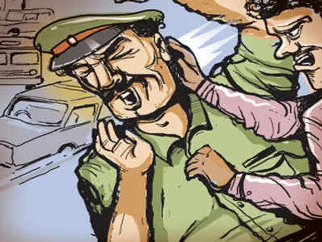 Dibrugarh: 2 Young Men Attacks Police On Duty