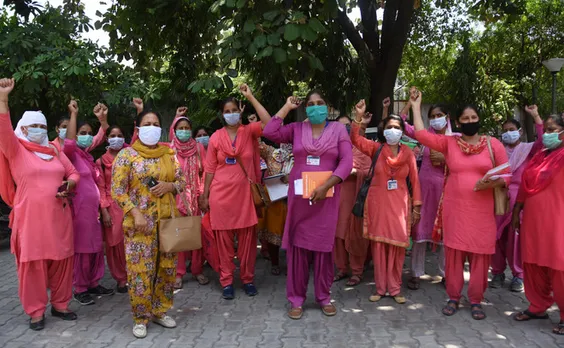 Arunachal: ASHA Workers Observe Indefinite Strike, Vaccination halted