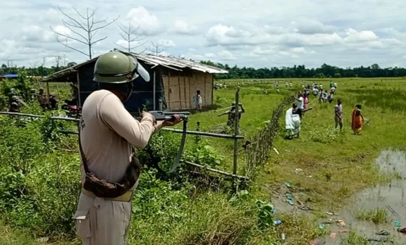 Several Injured Amid Clash With Police In Baghjan Protest
