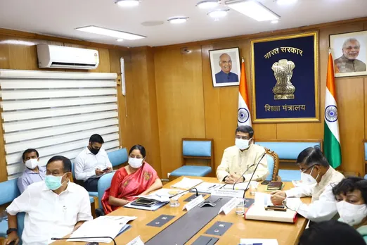 Dharmendra Pradhan Reviews Digital Education Initiatives