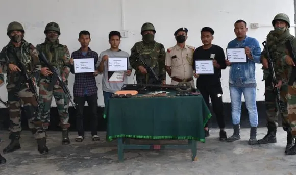 4 NSCN Cadres Nabbed In Nagaland