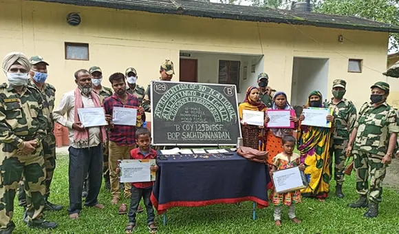 7 Bangladeshi Nationals Nabbed While Crossing Indian Border