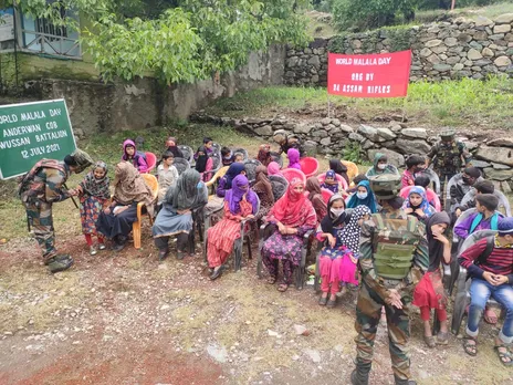 Assam Rifles Observes World Malala Day In J&K