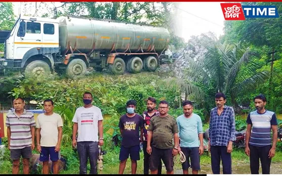 Assam: Crude Oil Theft Gang Busted In Digboi, 9 Held
