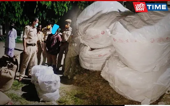 30kg Ganja Packed In Paddy Bags Seized In Darrang