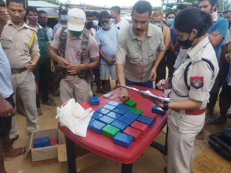 Assam: Heroin Concealed In 41 Soap Cases Recovered