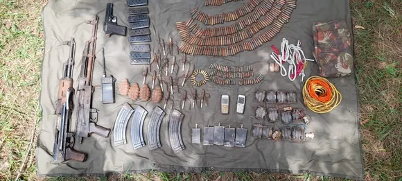 Major Terror Attack Averted As Huge Cache Of Arms, Ammunition Seized In J&K