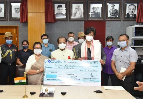 Assam Guv Felicitates Olympic Bronze Medallist Lovlina