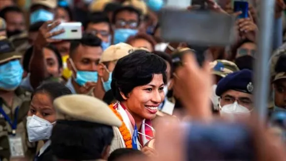 Lovlina Borgohain Arrives at Her Hometown in Barpathar