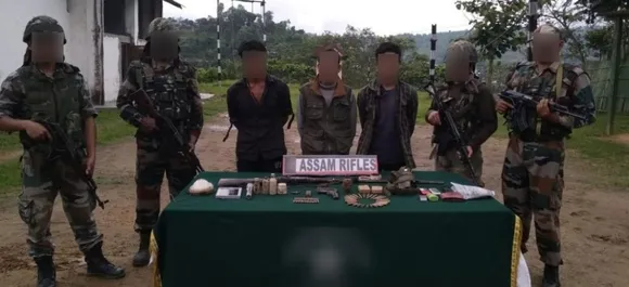 Formidable NSCN-K (YA) Cadre Arrested With Huge Cache Of Arms In Arunachal