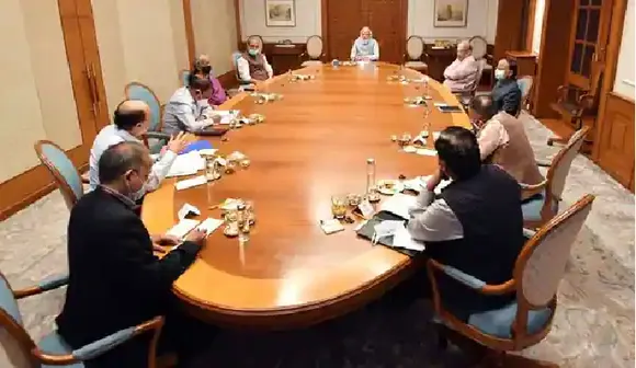 PM Modi Meets Top Govt Officials To Discuss Afghan Crisis