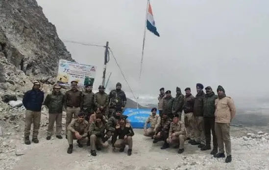 BRO Hoists Tricolor At 18,300 Ft In Sikkim