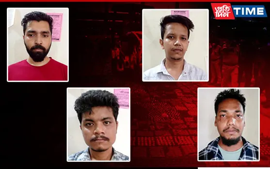 Guwahati: 4 Drug Peddlers Arrested, 2.79 Gm Heroin Seized