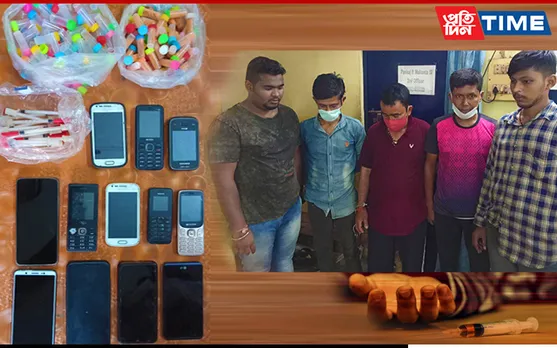 Guwahati: Huge Amount Of Illicit Drugs Seized, 5 Held