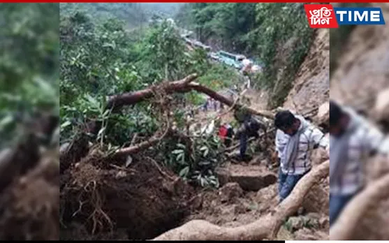 Massive Landslide in Shillong Disrupts Guwahati-Silchar Route