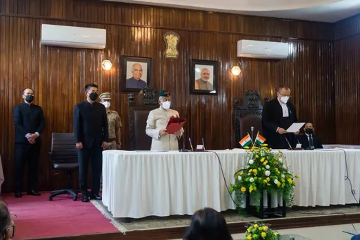 Brig. Dr B.D. Mishra Swears As The Governor Of Mizoram