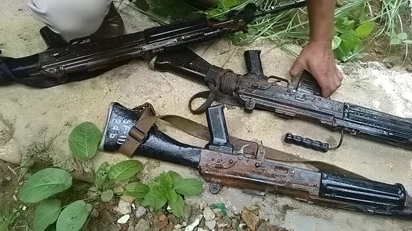 Meghalaya: Snatched INSAS Rifles Recovered From Umkhrah River