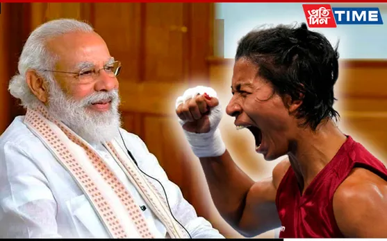 PM Modi Congratulates Lovlina Borgohain On Winning Bronze Medal