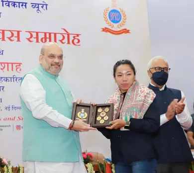 Amit Shah Exhorts Mirabai Not To Be Content With Silver And Aim For Gold