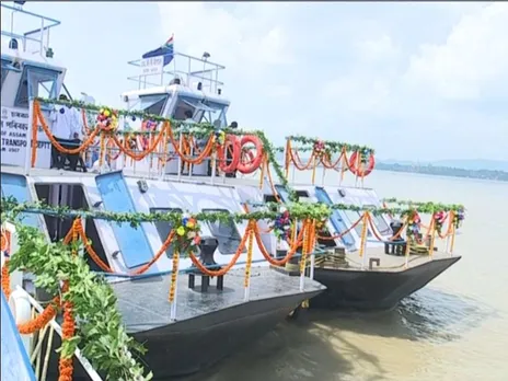 Guwahati: CM Sarma Inaugurates 5 Ships at Lachit Ghat