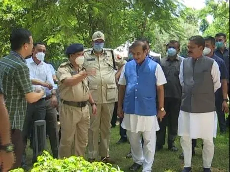 Guwahati: Assam CM Inspects Old DC and Police Commissioner Bungalow