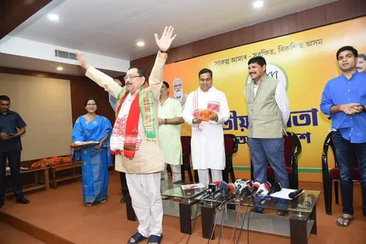 Phani Talukdar Joins BJP